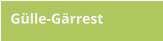 Gülle-Gärrest